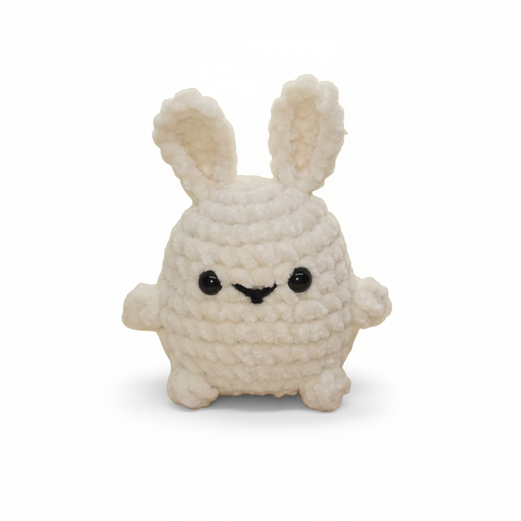 Cute Bunny Amigurumi - Handmade Crochet PLush Toy